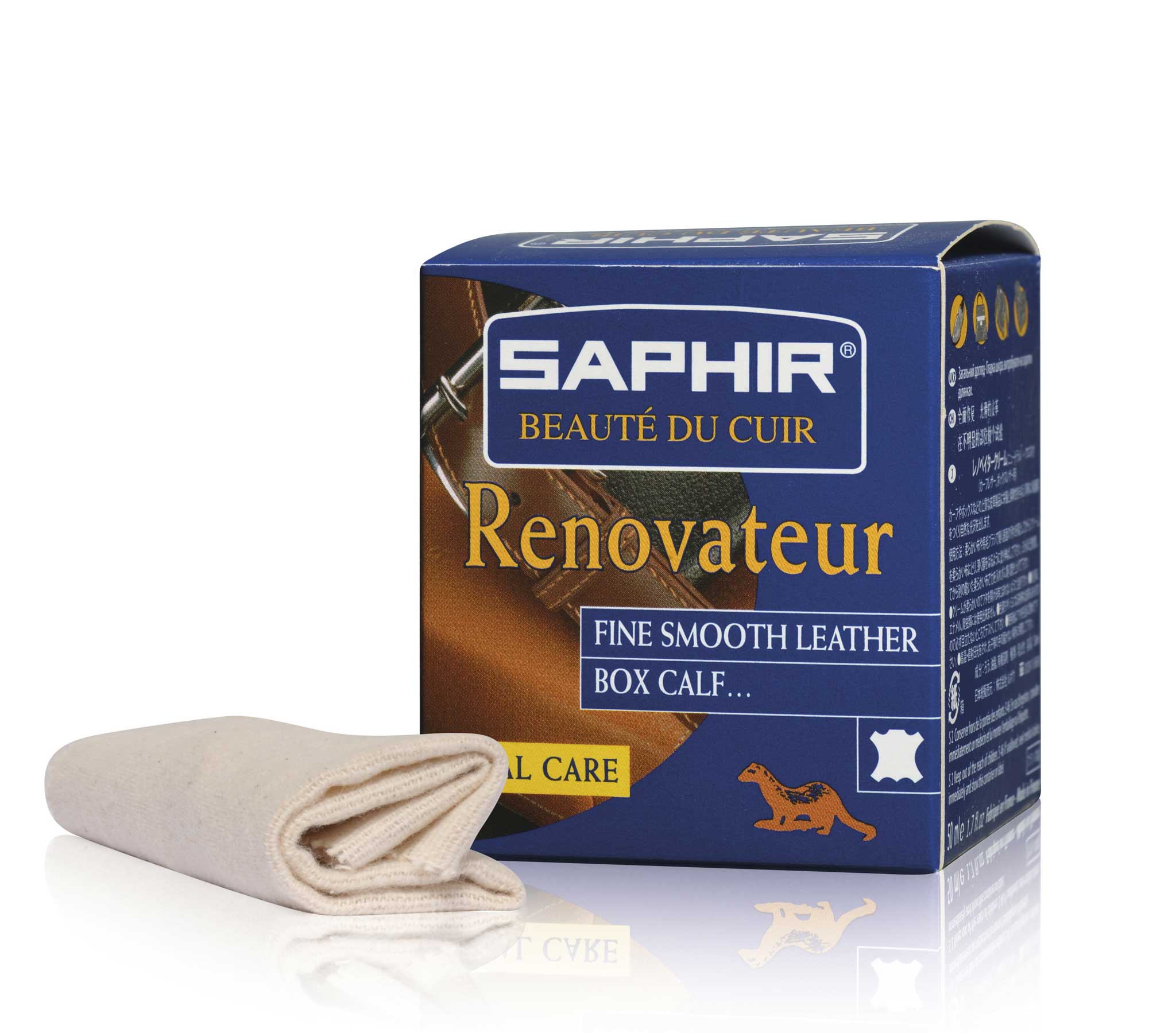 Saphir renovateur before on sale after