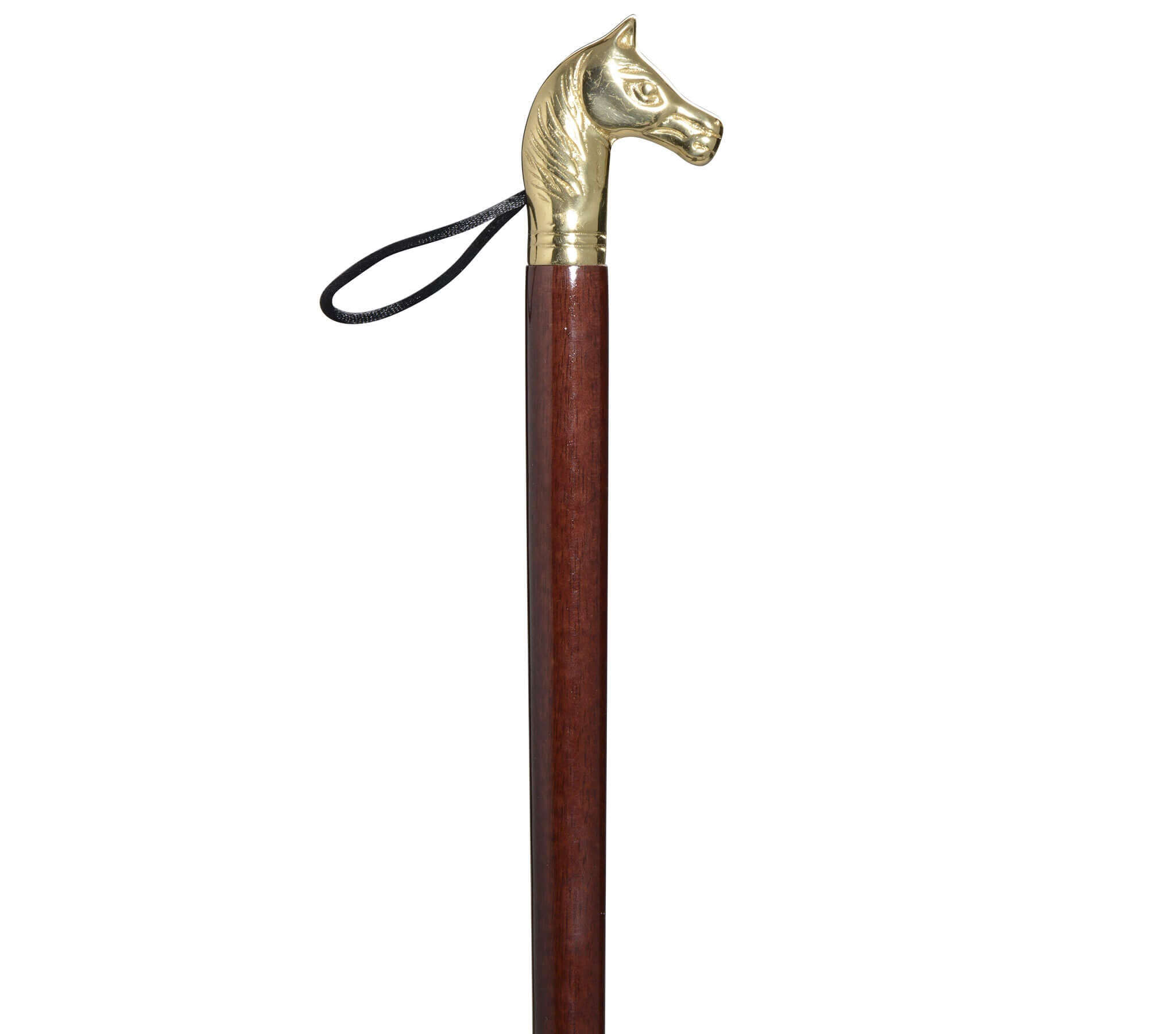 Horse Imperial Wood & Brass Shoe Horn