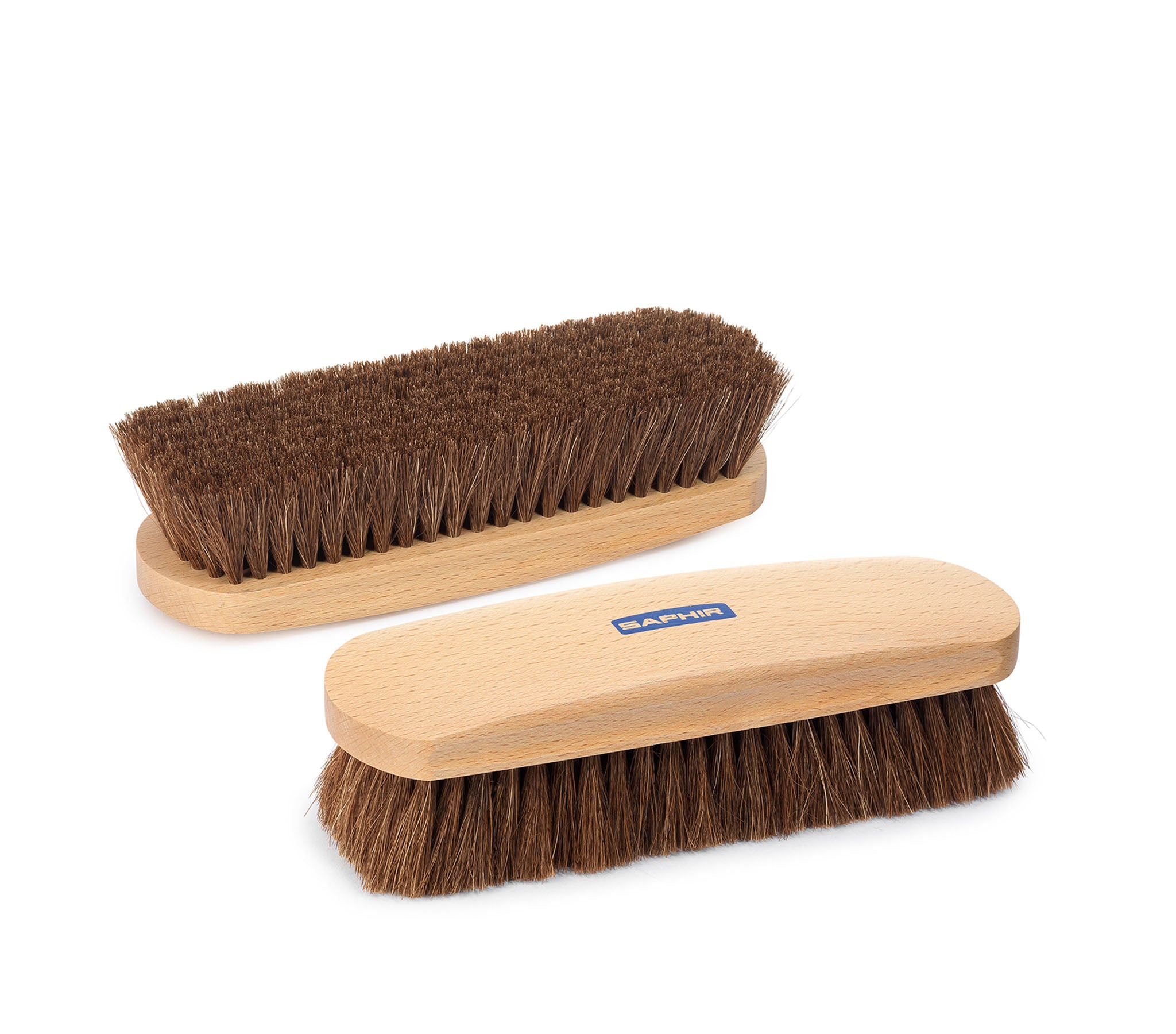 Brosse avec poignée pour lustrer les chaussures | crin de cheval noir | Parlons chaussures Brosse avec poignée pour lustrer les chaussures | crin de cheval noir | Parlons chaussures